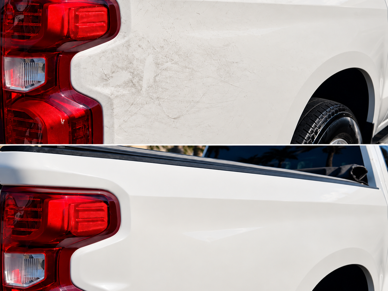 Professional detailing at work